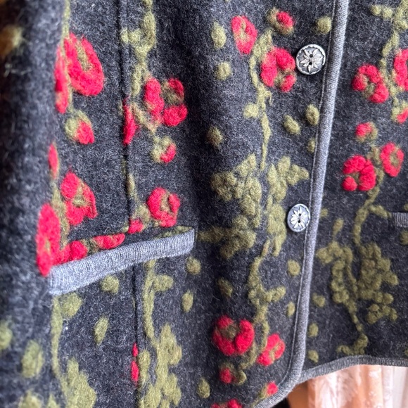 EUC Vintage ALP Dolomite Ski Handmade Wool Cardigan Sweater Jacket | Women’s XXL - Picture 5 of 13